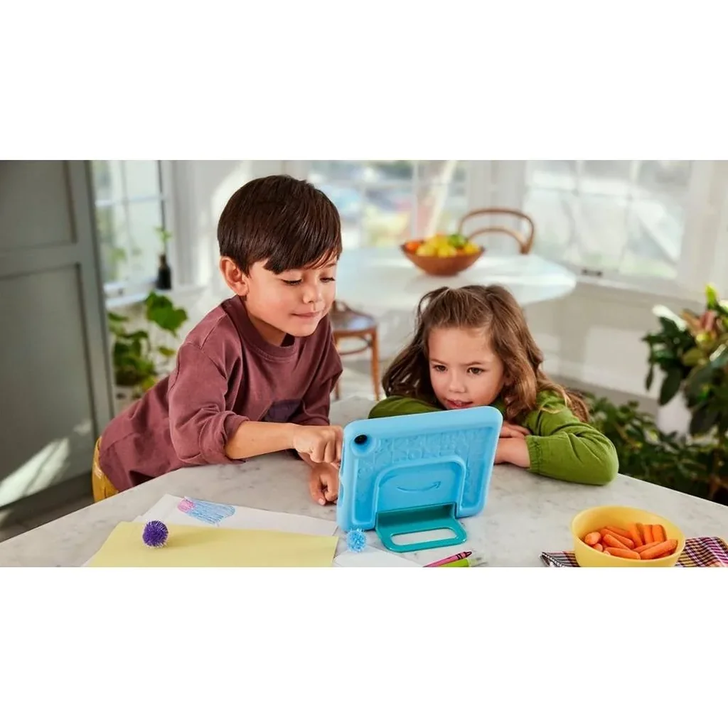 Amazon Fire 7 Kids Tablet, 7" HD Display, 16 GB Storage, Ages 3-7, Set Time Limits, Age Filters, Wi-Fi Connectivity, Educational Goals, and More With Parental Controls, Purple | B099HP4D5Z - Image 6