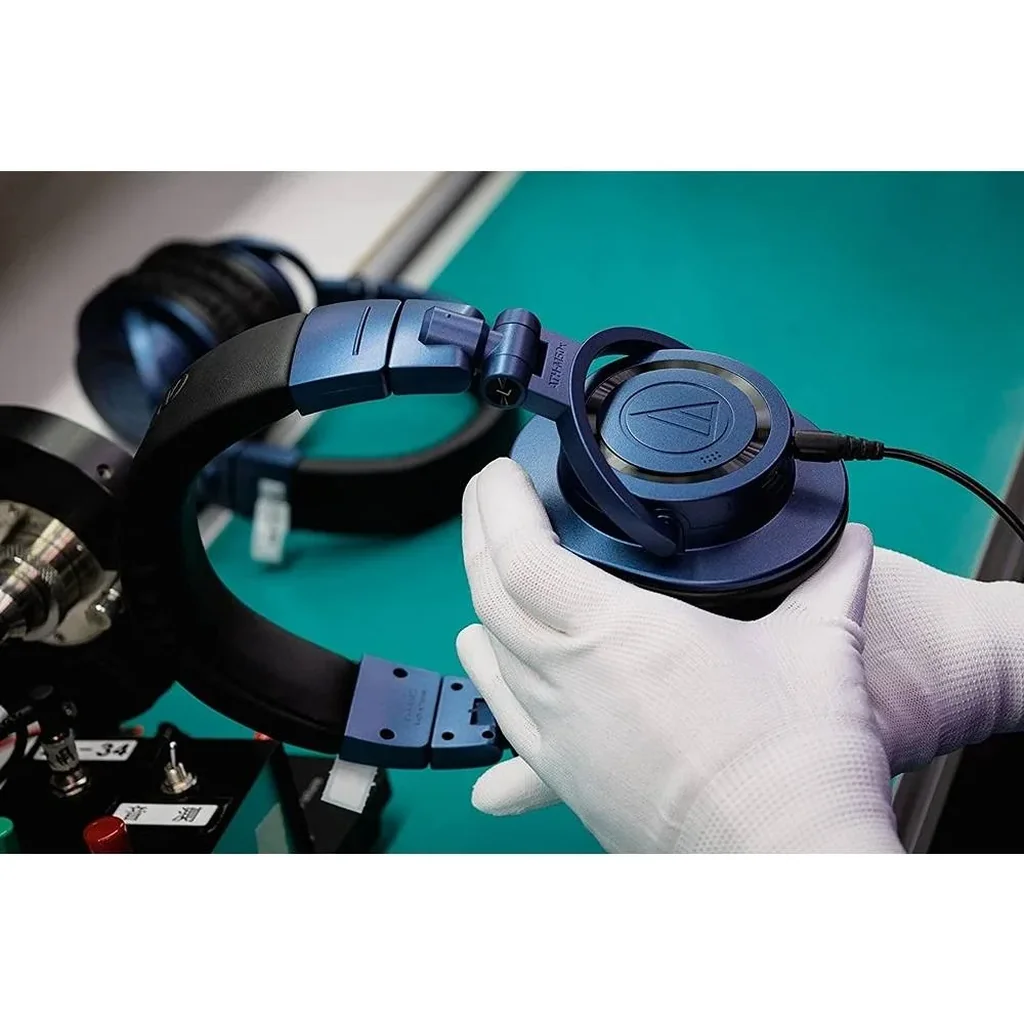 Audio-Technica ATH-M50xBT2 DS - Limited Edition "Deep Sea" Wireless Over-Ear Headphones with Bluetooth 5.0, LDAC/AAC Support, 50-Hour Battery, Dual Mics & A-T Connect App Control | ATH-M50xBT2DS - Image 7