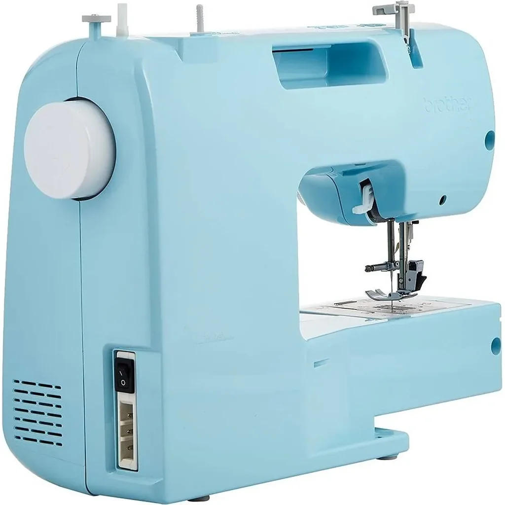 Brother JK17B Sewing Machine, 17 Built-In Stitches, 4-Step Buttonhole, Foot Controller, Quick-Set Bobbin, Blue | JK17B - Image 3