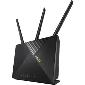 ASUS 4G-AX56 AX1800 Gigabit Ethernet Dual-Band Wireless Router, Captive Portal, Aiprotection, Parental Controls, LTE Connectivity | 90IG06G0-MO3110