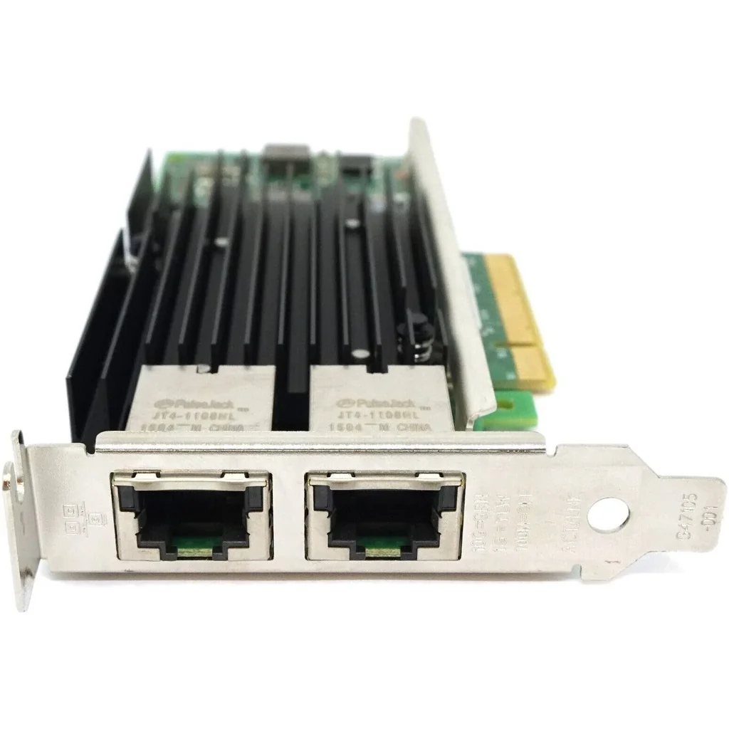 Dell Intel X540-T2 Dual Port 10GbE Network Adapter, Up to 10Gb/s Data Transfer Rate, Low Profile Bracket, PCI-E Bus, 2 x RJ45 Ethernet Ports | 3DFV8 - Image 3