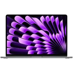 Apple MacBook Air 15-inch (2023) Notebook, Liquid Retina Display, Apple M2 Chip, 8GB RAM, 512GB SSD, 8-core CPU, 10-core GPU, 16-core Neural Engine, MacOS Ventura, English Keyboard, Space Grey | MQKQ3