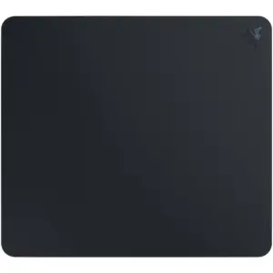 Razer Atlas Tempered Glass Mouse Mat, 450 x 400 x 5mm Dimension, CNC-Milled with Rounded Edge, Anti-Slip Rubber Base, Black | RZ02-04890100-R3M1