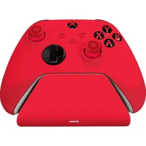 Razer Universal Quick Charging Stand for Xbox Series X|S, Magnetic Contact System, Powered by USB, Pulse Red | RC21-01750400-R3M1