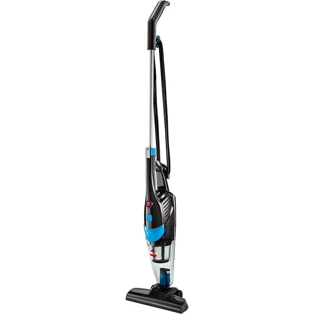 Bissell Lightweight Corded Stick Vacuum, 3-in-1, Stick Vacuum, Hand Vacuum & Stairs Vacuum Modes, 0.5L Dirt Tank Capacity, 5mm Power Cord Length, Black/Blue | 2024E