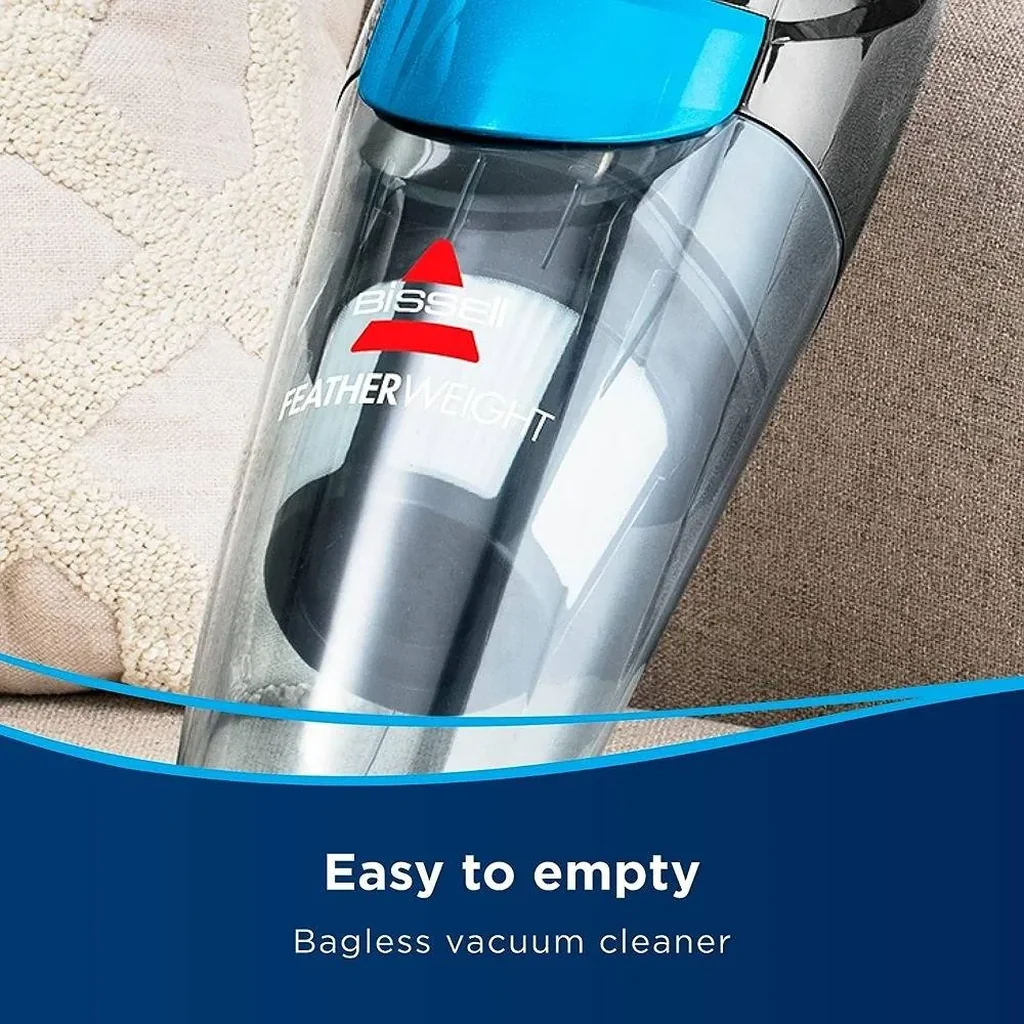 Bissell Lightweight Corded Stick Vacuum, 3-in-1, Stick Vacuum, Hand Vacuum & Stairs Vacuum Modes, 0.5L Dirt Tank Capacity, 5mm Power Cord Length, Black/Blue | 2024E - Image 5