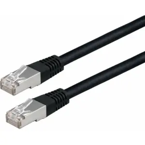 AICO 5M Cat6 RJ45 UTP Network Cable, Black, 1 Piece