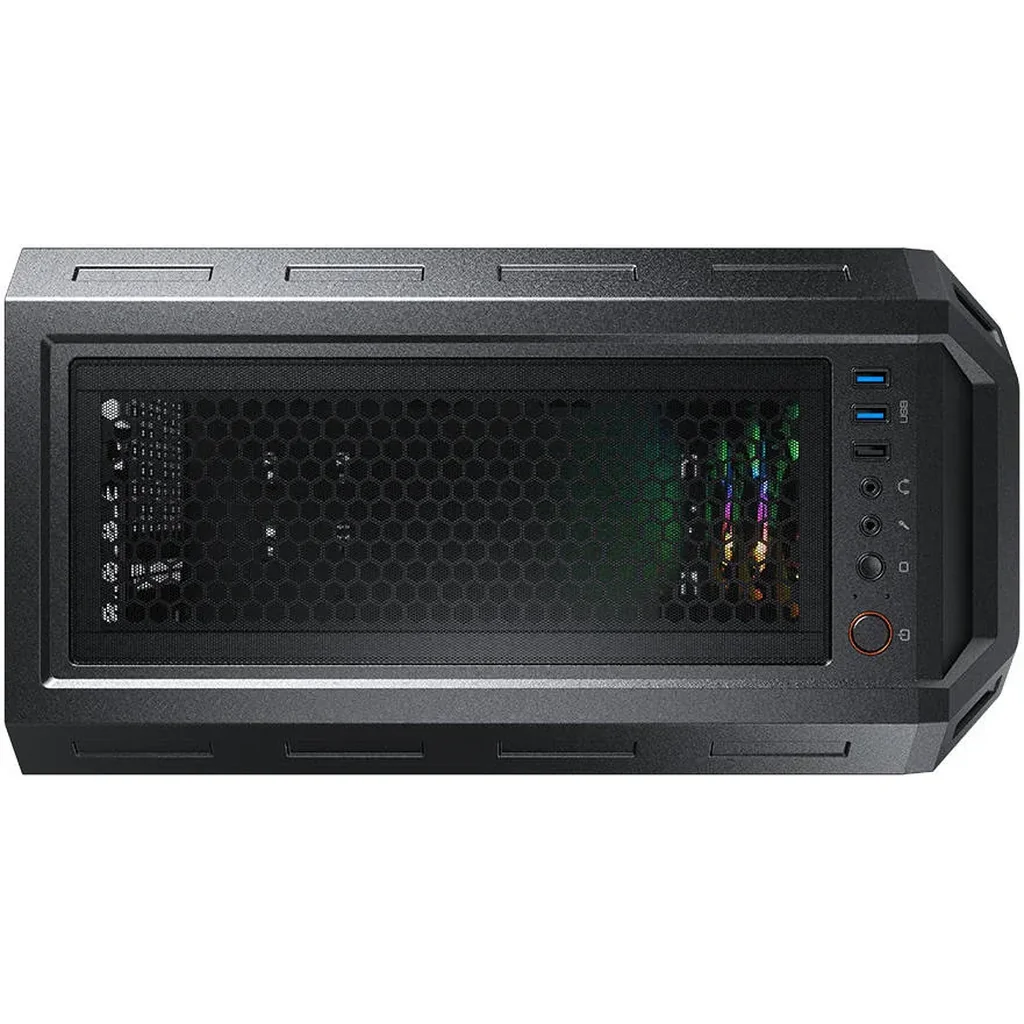 COUGAR MX440 Mesh RGB ATX Mid Tower PC Case, Temp Glass Panel, Superior Airflow, 3x120mm RGB Pre Inst Fans, Up to 360mm Radiator, USB 3.0 x 2, USB 2.0 / RGB Button, Black | CG-GC-MX440MESH-RGB-BLK - Image 7
