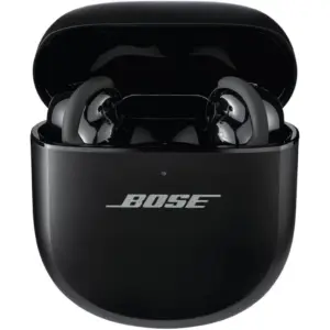 Bose QuietComfort Ultra TWS Earbuds, Immersive, World-class Noise Cancellation, 3 Listening Modes, Up to 6H Battery, Dynamic Mic Mix for Calls, SimpleSync & Bose Music App, Black | 882826-0010