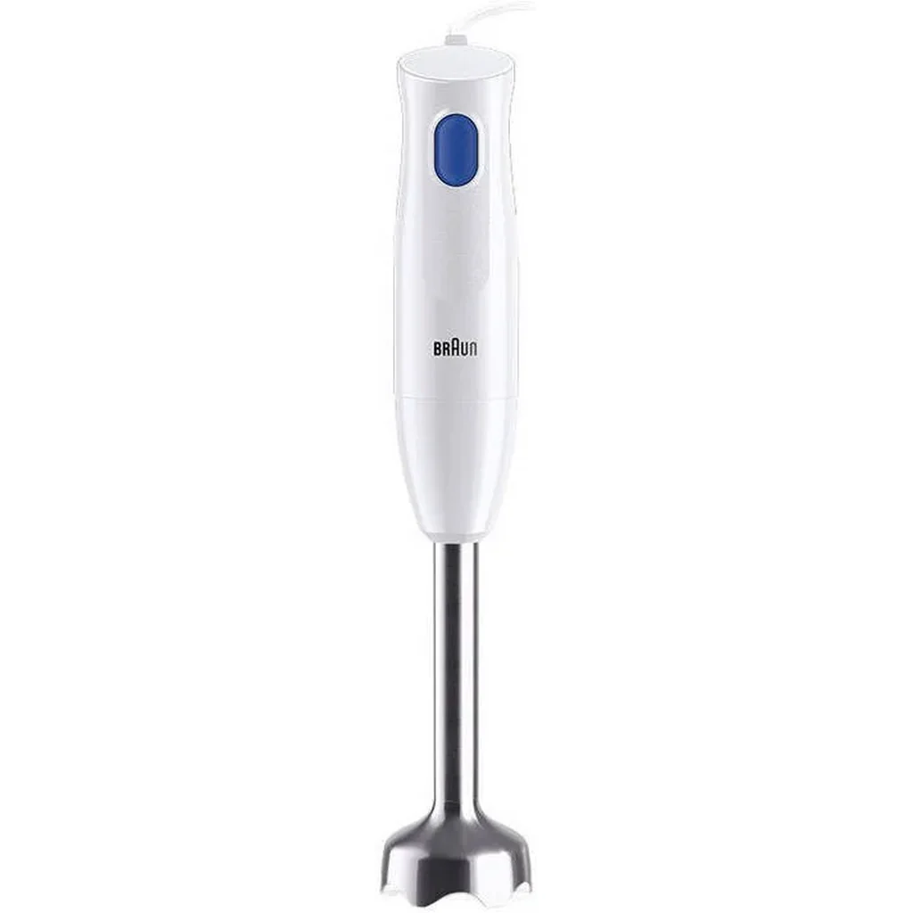 MultiQuick 1 Hand Blender, 450 Watts, Extra lightweight, Chopper 350 Ml, Easy 1-Speed, EasyTwist System, 600 Ml BPA-Free Plastic Beaker, BPA-Free Food Contact Parts, White/Blue | MQ10.201M WH - Image 3