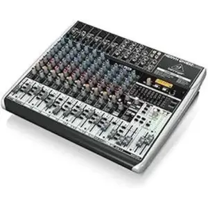 Behringer XENYX QX1832USB 18 Input/3 Bus Analog Mixer w/ 6 Compressors, Klark Teknik FX, XPQ Surround & USB Interface | QX1832USB