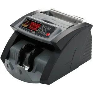 Cassida 5520 UVMG- USA Money Counter with UV/MG/IR Counterfeit Detection, Bill Counting Machine w/ ValuCount, Add and Batch Modes, Large LCD Display & Fast Counting Speed 1,300 Notes/Minute | 5520