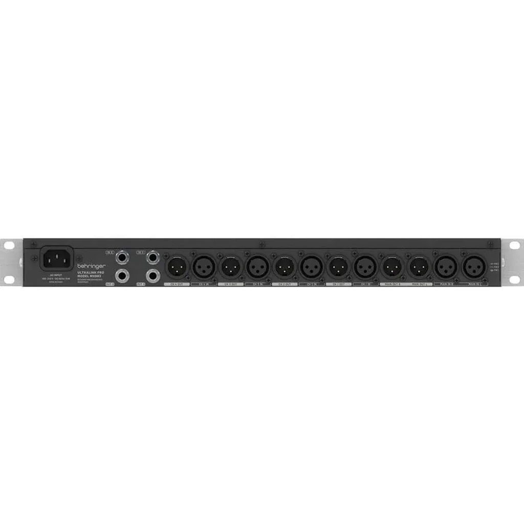 Behringer Ultralink Pro MX882-V2, Ultra-Low Noise, 6 in / 6 out Level Matching Amplifier, Converts -10 dBv & +4 dBu, 8-Segment Input/Output Level, Internal Switch-Mode Power Supply | MX882-V2 - Image 2