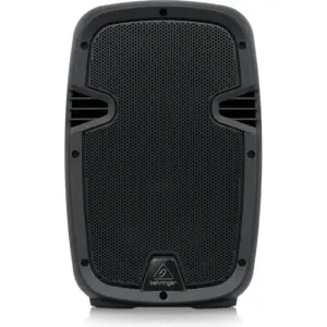 Behringer PK108A Active 250-Watt 8" PA Speaker System with Built-in Media Player, Bluetooth Receiver and Integrated Mixer, Black | PK108A
