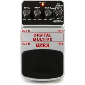 Behringer Eq Effects Pedal, Gray Fx600