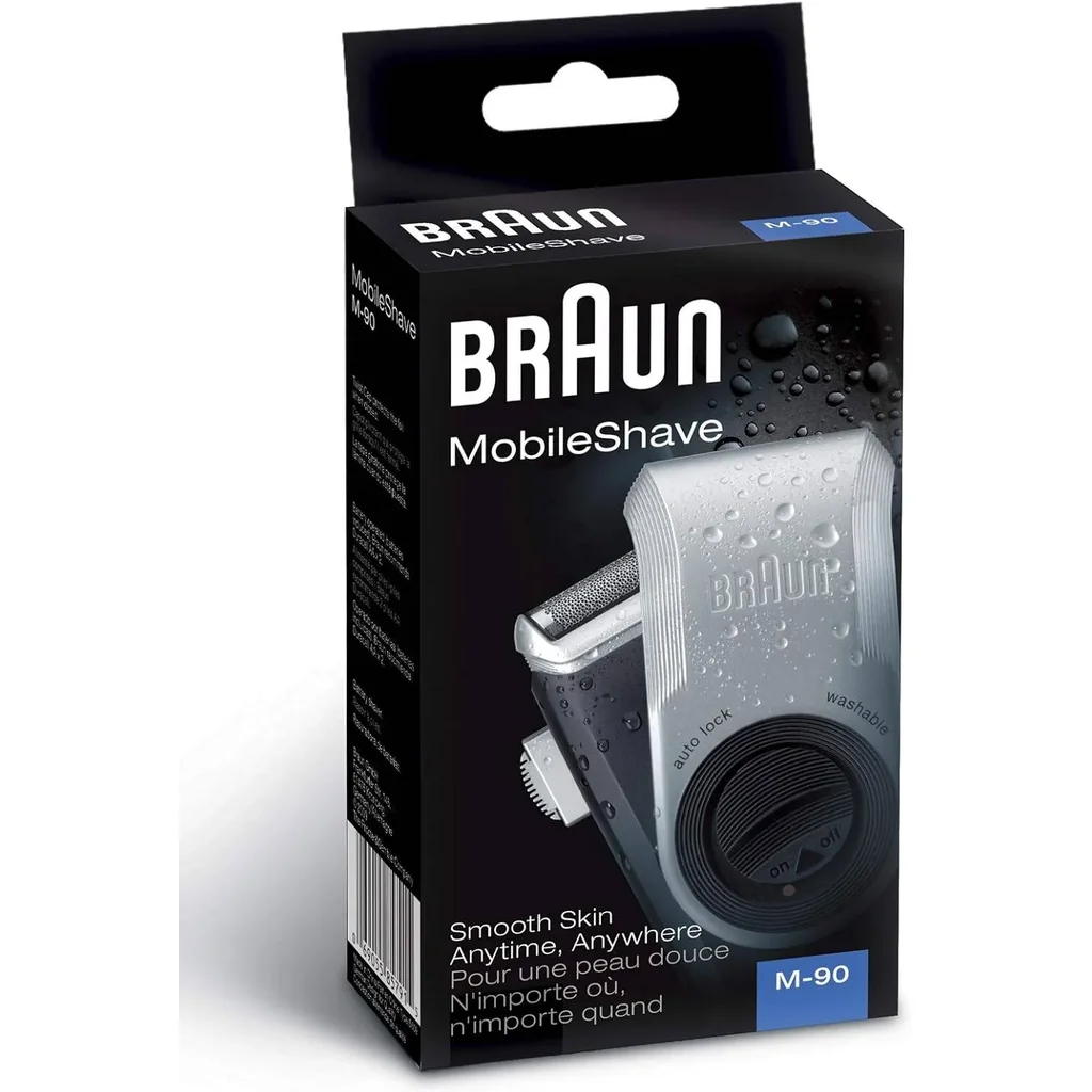 Braun M-90 Mobile Shaver Battery Operated - Image 4