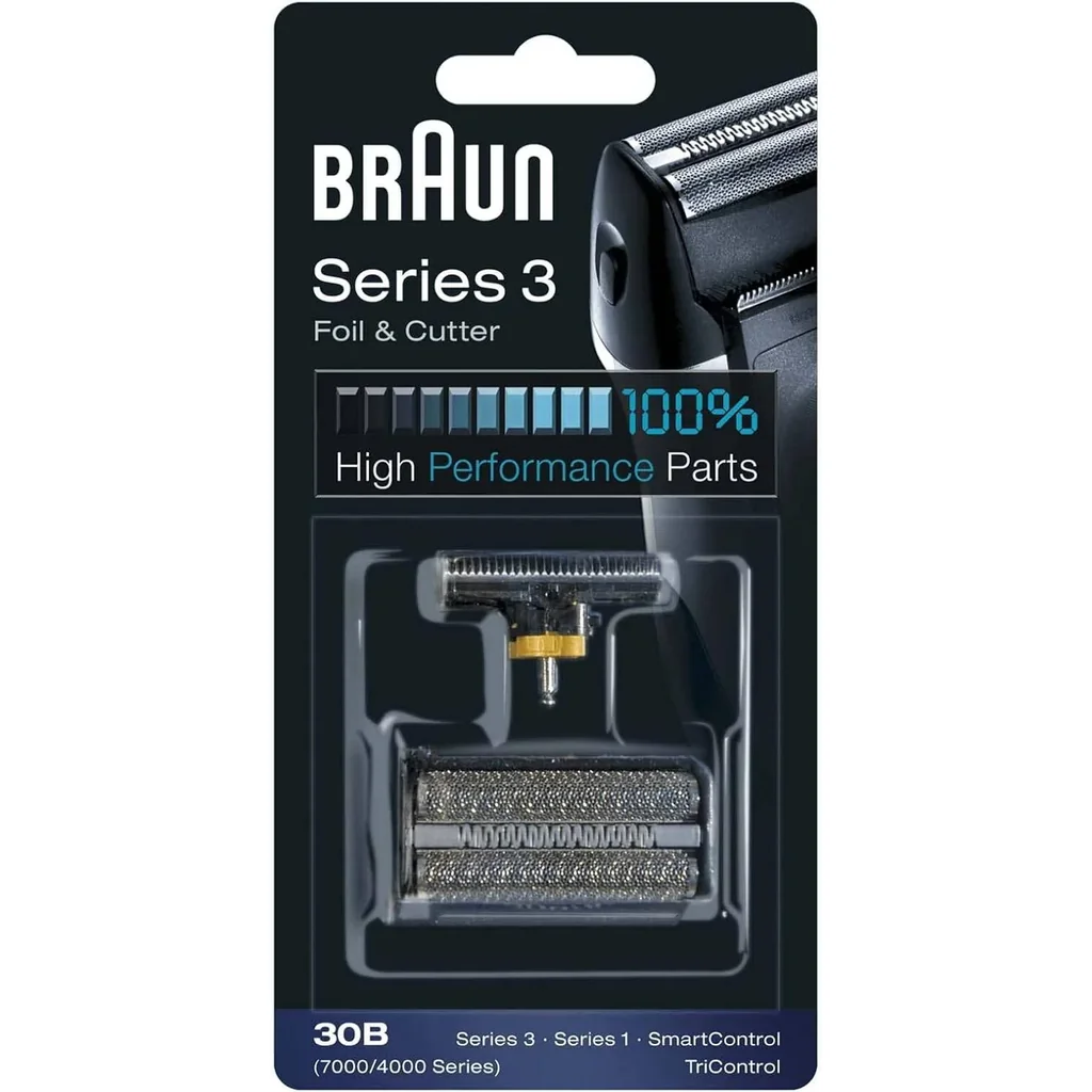 Braun 30 B Replacement Foil & Cutter Cassette Multi Black Bls Combi Pack