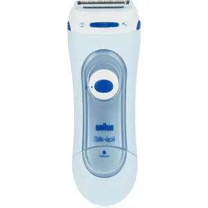 Braun Silk-Epil Lady Shaver 5160 Wet & Dry, Cordless use with Battery  3 Attachments