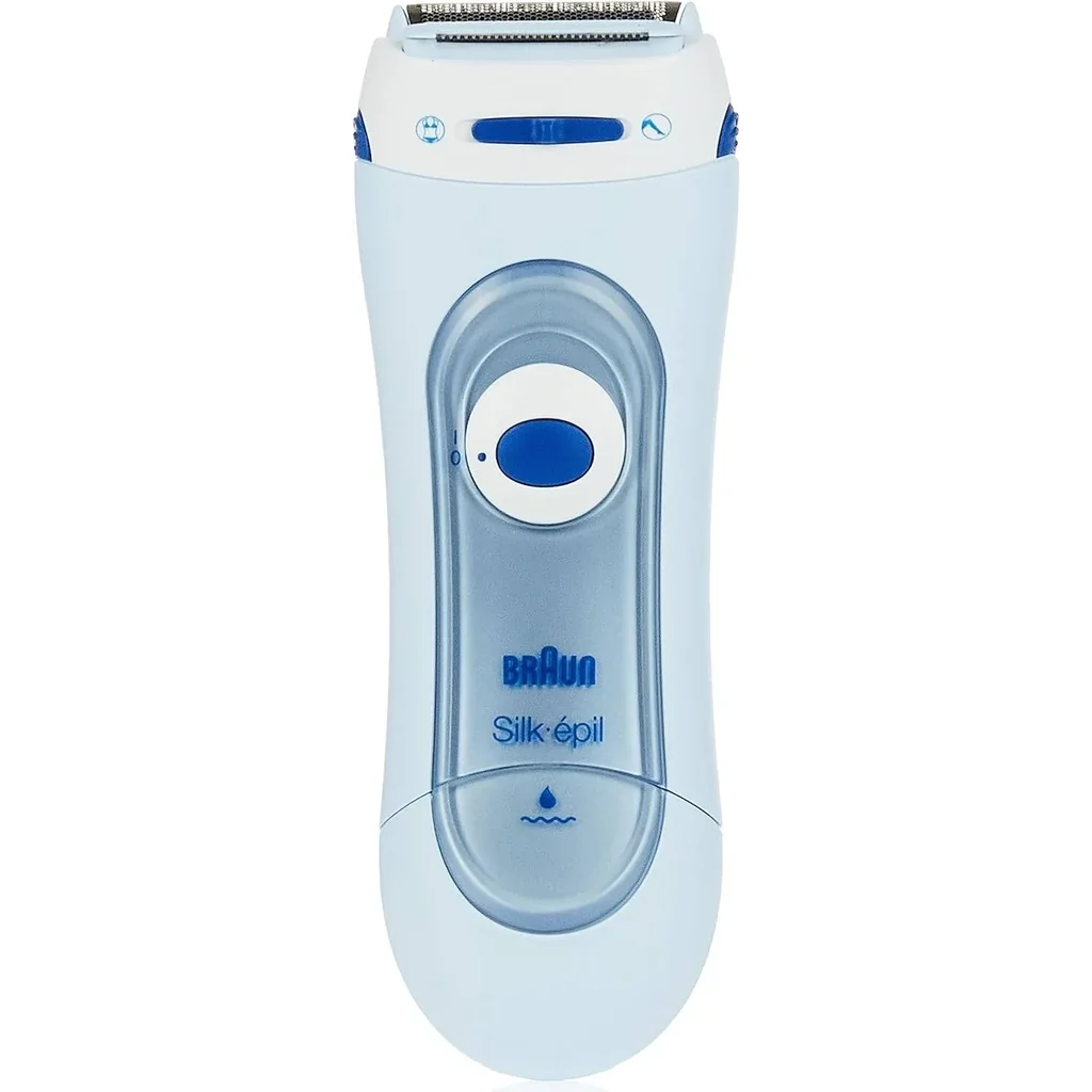 Braun Silk-Epil Lady Shaver 5160 Wet & Dry, Cordless use with Battery 3 Attachments