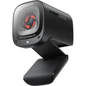 Anker PowerConf C200 2K Mac Webcam, Webcam for Laptop, Computer Camera, with AI-Noise Canceling Microphones, Stereo Mics, Adjustable Field of View, Low-Light Correction, Built-in Privacy Cover | A3369