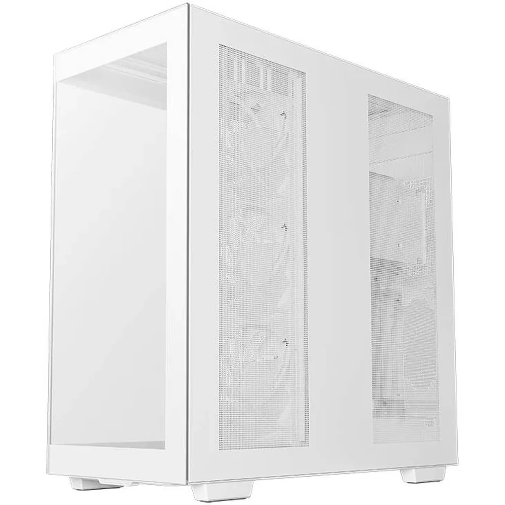 Deepcool CH780 Full Tower ATX+ PC Case, Panoramic Glass Panel, Vertical Mount Gen 4 Riser Cable, Up to 420mm AIO, Trinity 140mm ARGB Fans, Type-C, 4x USB 3.0, White | R-CH780-WHADE41-G-1 - Image 4