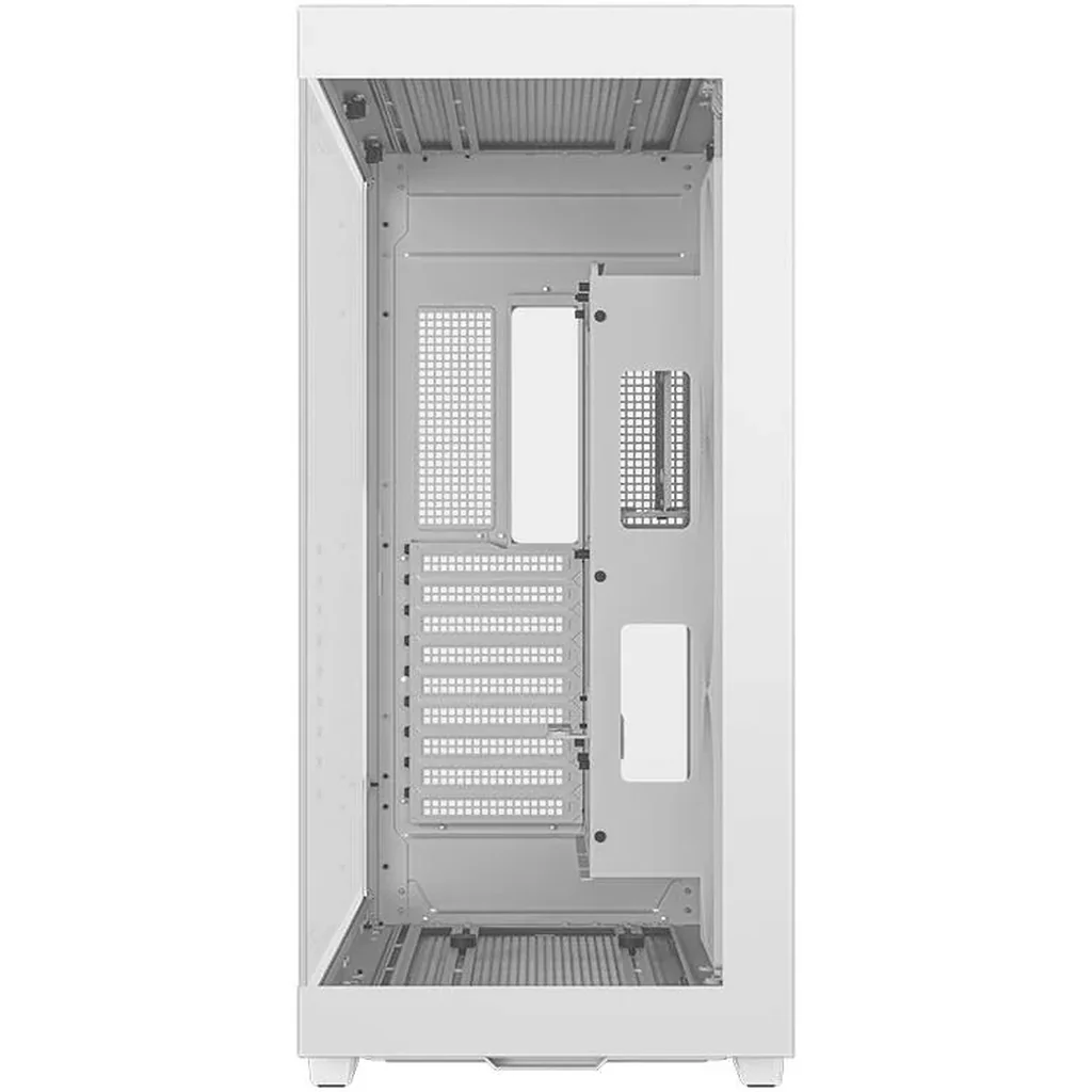 Deepcool CH780 Full Tower ATX+ PC Case, Panoramic Glass Panel, Vertical Mount Gen 4 Riser Cable, Up to 420mm AIO, Trinity 140mm ARGB Fans, Type-C, 4x USB 3.0, White | R-CH780-WHADE41-G-1 - Image 7