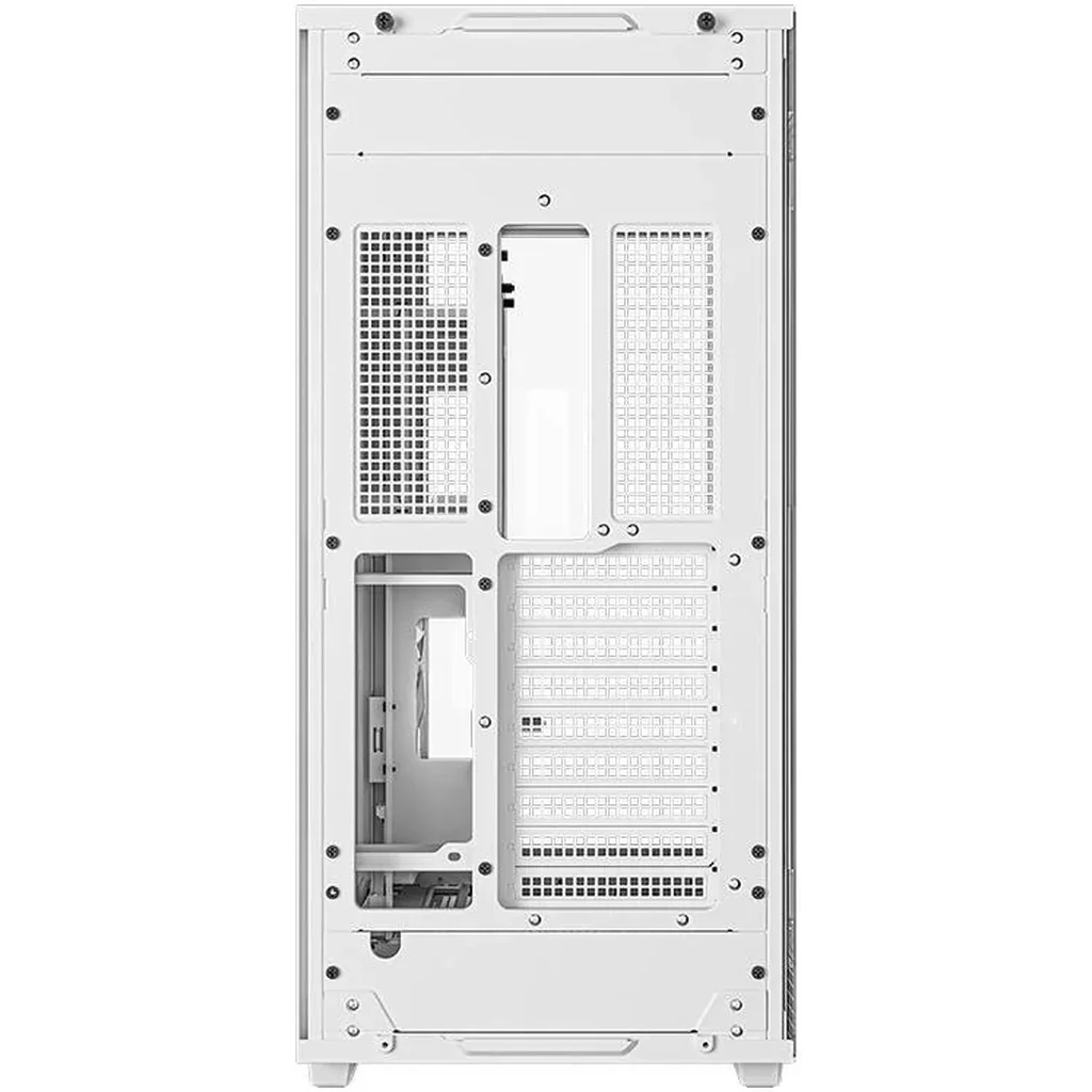Deepcool CH780 Full Tower ATX+ PC Case, Panoramic Glass Panel, Vertical Mount Gen 4 Riser Cable, Up to 420mm AIO, Trinity 140mm ARGB Fans, Type-C, 4x USB 3.0, White | R-CH780-WHADE41-G-1 - Image 9