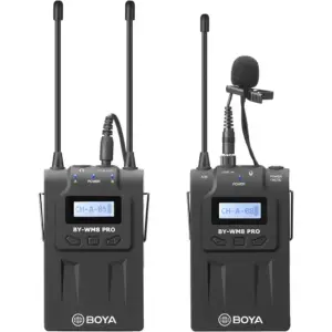 Boya By-Wm8 Pro-K1 Wireless Microphone, Black