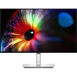 Dell U2724D UltraSharp 27 Monitor, 27" IPS Black QHD Display, 120Hz Refresh Rate, 5ms (Fast) Response Time, ComfortView Plus Technology, 1.07B Colors, Amti-Glare & 3H Hardness, Silver | U2724D
