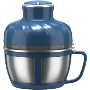 AFRA STAINLESS STEEL CHOPPER 400W,2 ADJUSTABLE SPEED, BOWL W/HANDLE - 5425 COPPER MOTOR 2.5L JAR + EGG BEATER