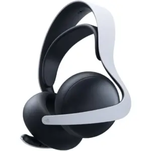 Sony Pulse Elite Wireless Headset, Planar Magnetic Drivers, PS Link Tech, AI Noice Rejection, BT 5.0, Upto 30Hrs Battery, Rectractable Mic, Charging Hanger, For PS5, PC/Mac, Mobile, White | CFI-ZWH2