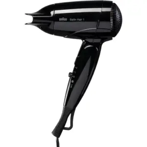 Braun HD130 Satin Hair 1 Style and Go 1200-Watt Dryer