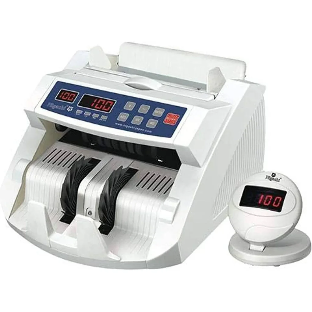 Nigachi NC-600 UV/MG Currency Counting Machine with Ultraviolet and Magnetic sensors