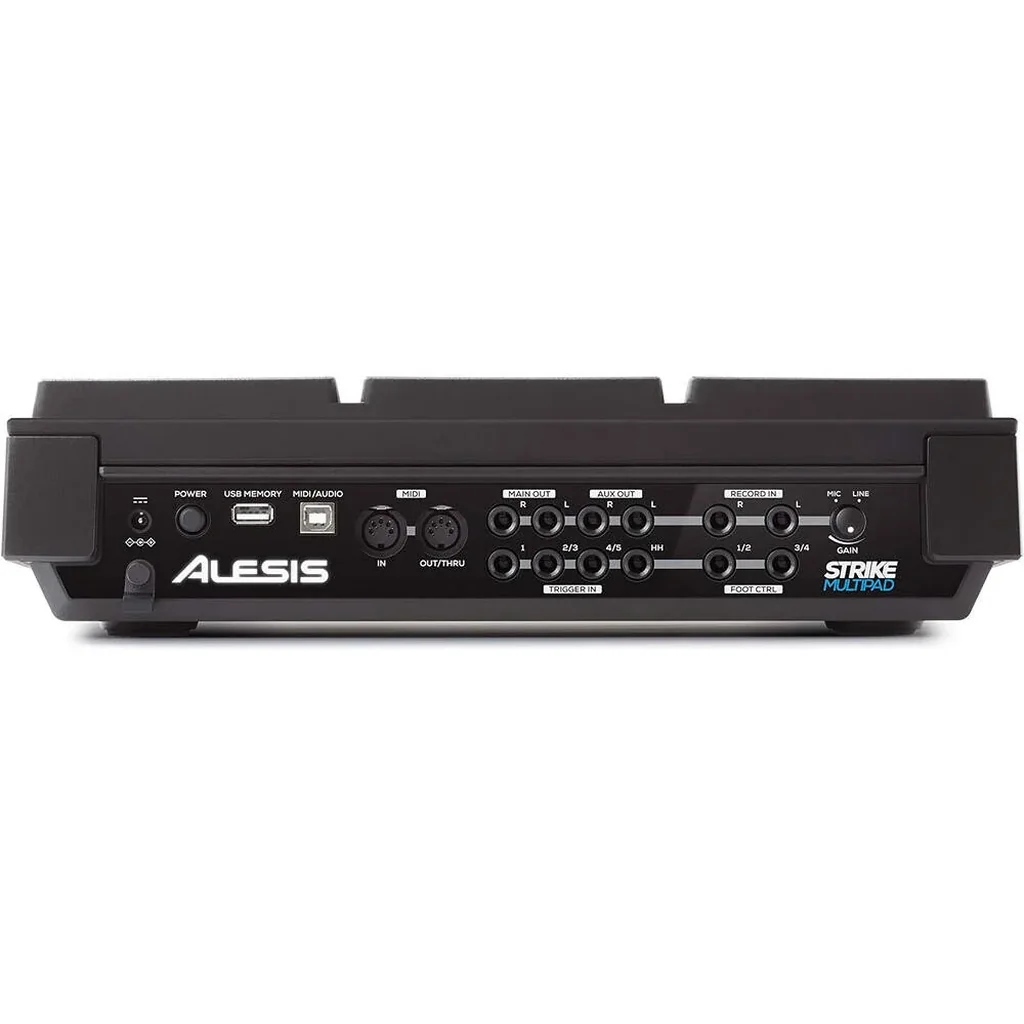Alesis Strike MultiPad Percussion Pad, 9-pad Drum Controller, 32GB Internal Memory, 6GB Sound Library, Audio/MIDI Over USB, USB Memory Stick Port, Onboard Stereo Sampler, Black | Strike Multipad - Image 2