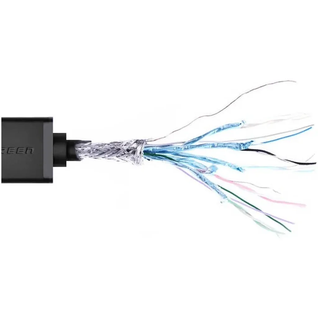 UGREEN 20137 Mini HDMI Male to HDMI Female Cable 22CM Adapter, Up to 4K/60Hz Max Resolution, Real 3D Effect, Transmission Speed 10Gbps, Audio-Video Sync, Black | 20137 - Image 7