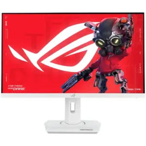 ASUS ROG Strix XG27ACS-W USB Type-C Gaming Monitor, 27" WQHD Fast IPS Display, 180Hz Refresh Rate, 1ms (GtG) Response Time, NVIDIA G-Sync & AMD FreeSync Technology, White | 90LM09Q1-B01170