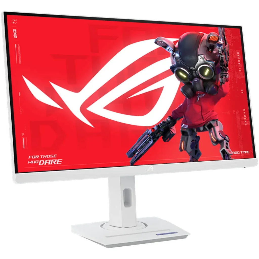 ASUS ROG Strix XG27ACS-W USB Type-C Gaming Monitor, 27" WQHD Fast IPS Display, 180Hz Refresh Rate, 1ms (GtG) Response Time, NVIDIA G-Sync & AMD FreeSync Technology, White | 90LM09Q1-B01170 - Image 3