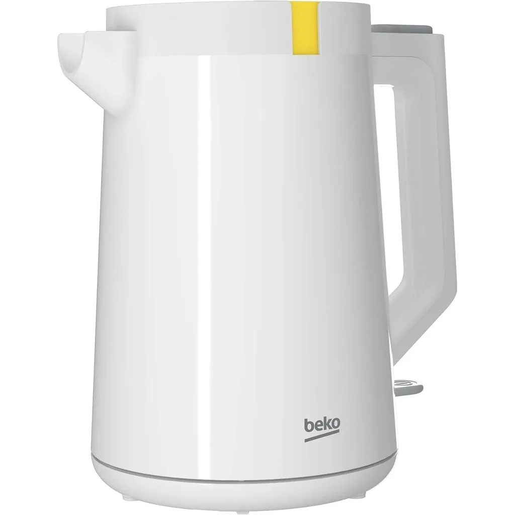 Beko WKM4215W Electric Kettle 1.7L, 2200W, LED warning, Heat storage function, Dry-boil Protection, 360 degree rotating base, Wireless use, Auto Shut-off - White - Image 5