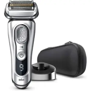 Braun shaver 9350s,braun series 9 9350s wet & dry shaver with charging stand, silver, silver,