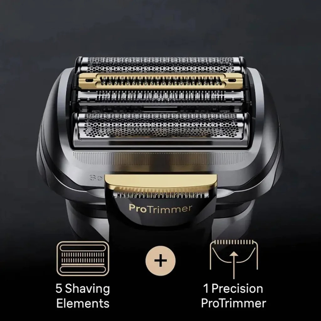 Braun Series 9 Pro+ Electric Shaver 9597cc 5 Pro Shaving Elements and Shave-Preparing ProComfort Head for Closeness & Skin Comfort, 6in1 SmartCare Center, Wet or Dry Use, Charging Stand - Image 3