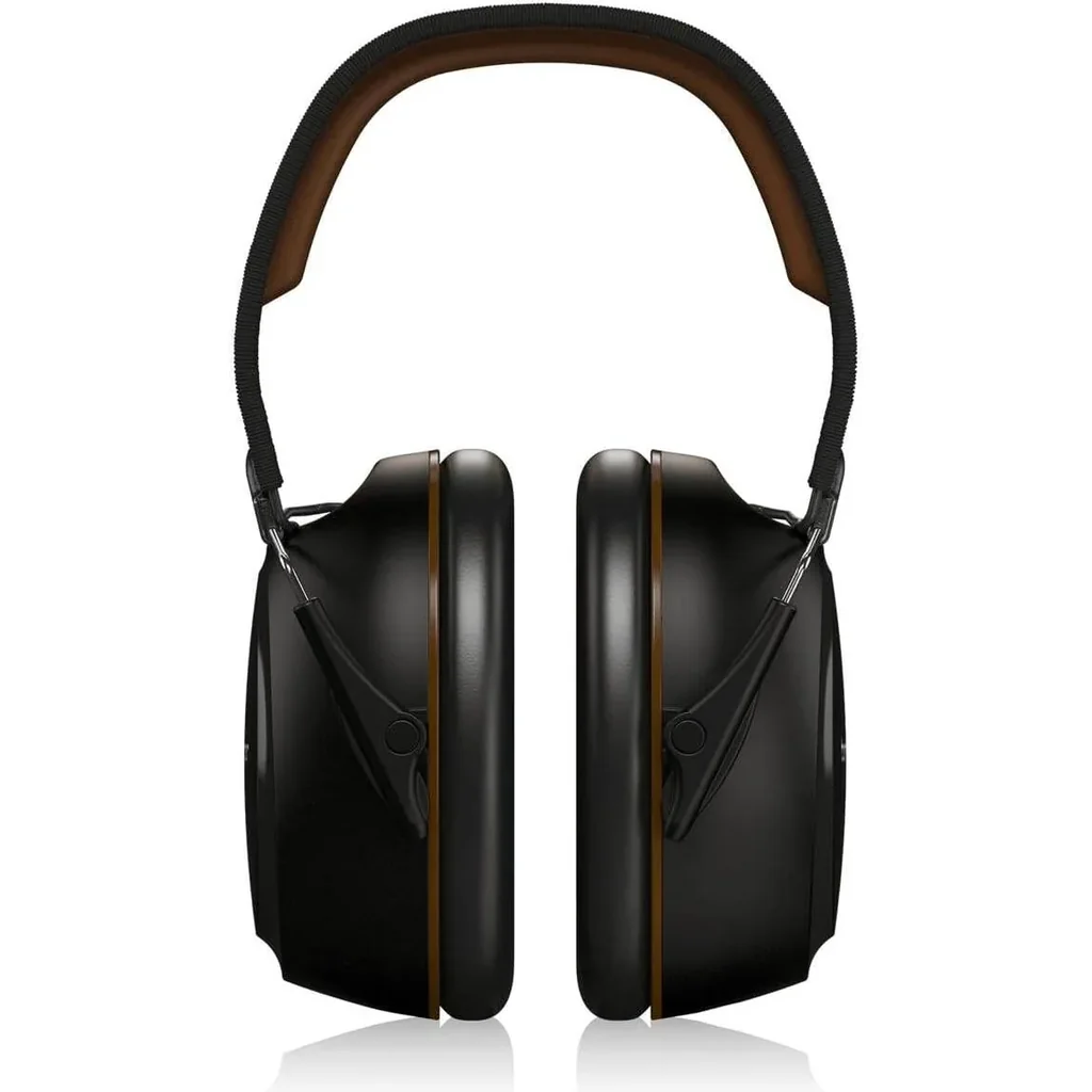 Behringer DH100 Professional Drummer Headphones, Closed-Back Over-Ear Studio, 40 mm Drivers, 10Hz 22kHz Response, 19dB Noise Isolation, 3m Coiled Cable, 3.5mm/6.3mm, Black | DH100 - Image 2