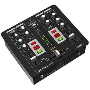 Behringer VMX100USB Professional 2-Channel DJ Mixer with USB/Audio Interface, BPM Counter and VCA Control | VMX100USB