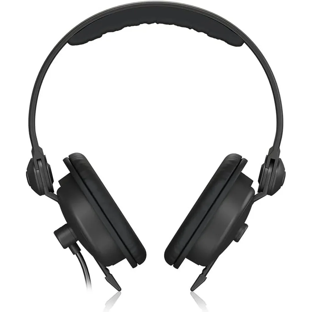 Behringer BH30 DJ Headphones, High-Grade Neodymium, 30mm Large Drivers, Ultra-Soft Ear Cushions, Wide Frequency Response (20 Hz - 22 kHz), Black | BH30