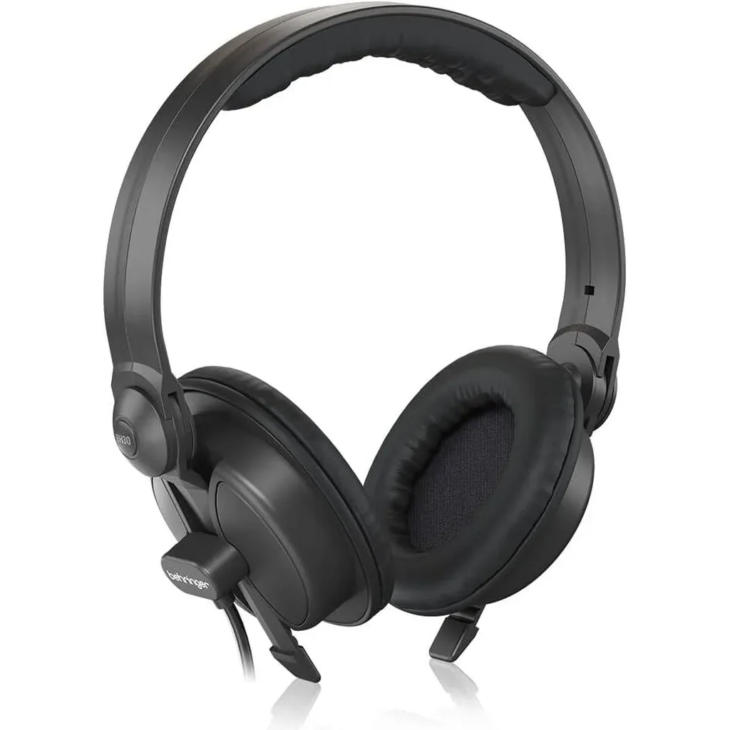 Behringer BH30 DJ Headphones, High-Grade Neodymium, 30mm Large Drivers, Ultra-Soft Ear Cushions, Wide Frequency Response (20 Hz - 22 kHz), Black | BH30 - Image 3