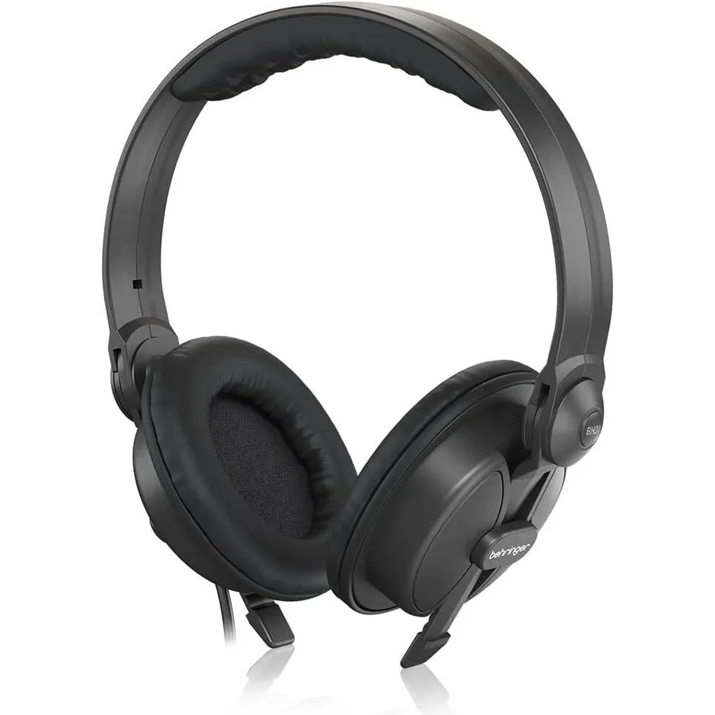 Behringer BH30 DJ Headphones, High-Grade Neodymium, 30mm Large Drivers, Ultra-Soft Ear Cushions, Wide Frequency Response (20 Hz - 22 kHz), Black | BH30 - Image 4