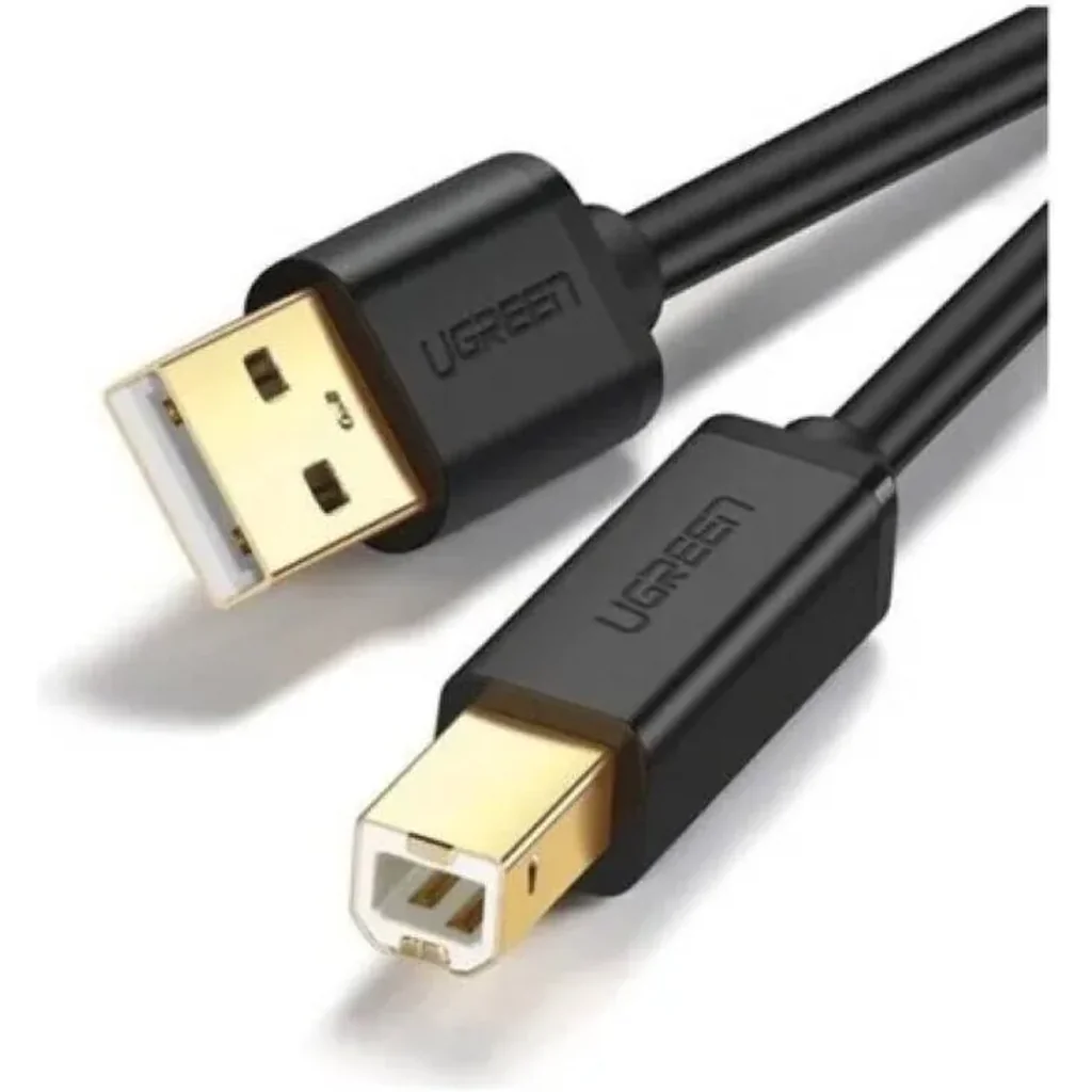 UGREEN USB 2.0 Printer Cable 2 Meter, Black | 20847