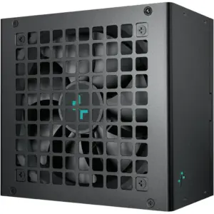 Deepcool PL750D 80 PLUS Bronze Non-Modular Power Supply, 750W Power, ATX12V V3.0, Hydro Bearing 120mm Fan, Chinese Electrolytic Capacitors, Active PFC + DC to DC, Black | R-PL750D-FC0B-UK