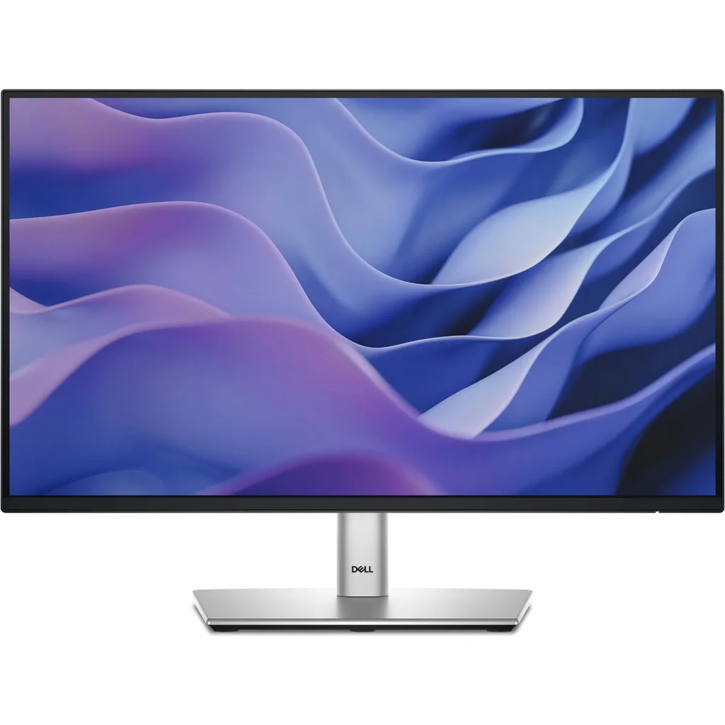 Dell P2225H Monitor, 22" FHD IPS Display, 100Hz Refresh Rate, 5ms (GtG Fast Mode) Response Time, 16.7m Colors Support, 4-Star TUV Eye Comfort, LED Edgelight System, Black / Silver | P2225H