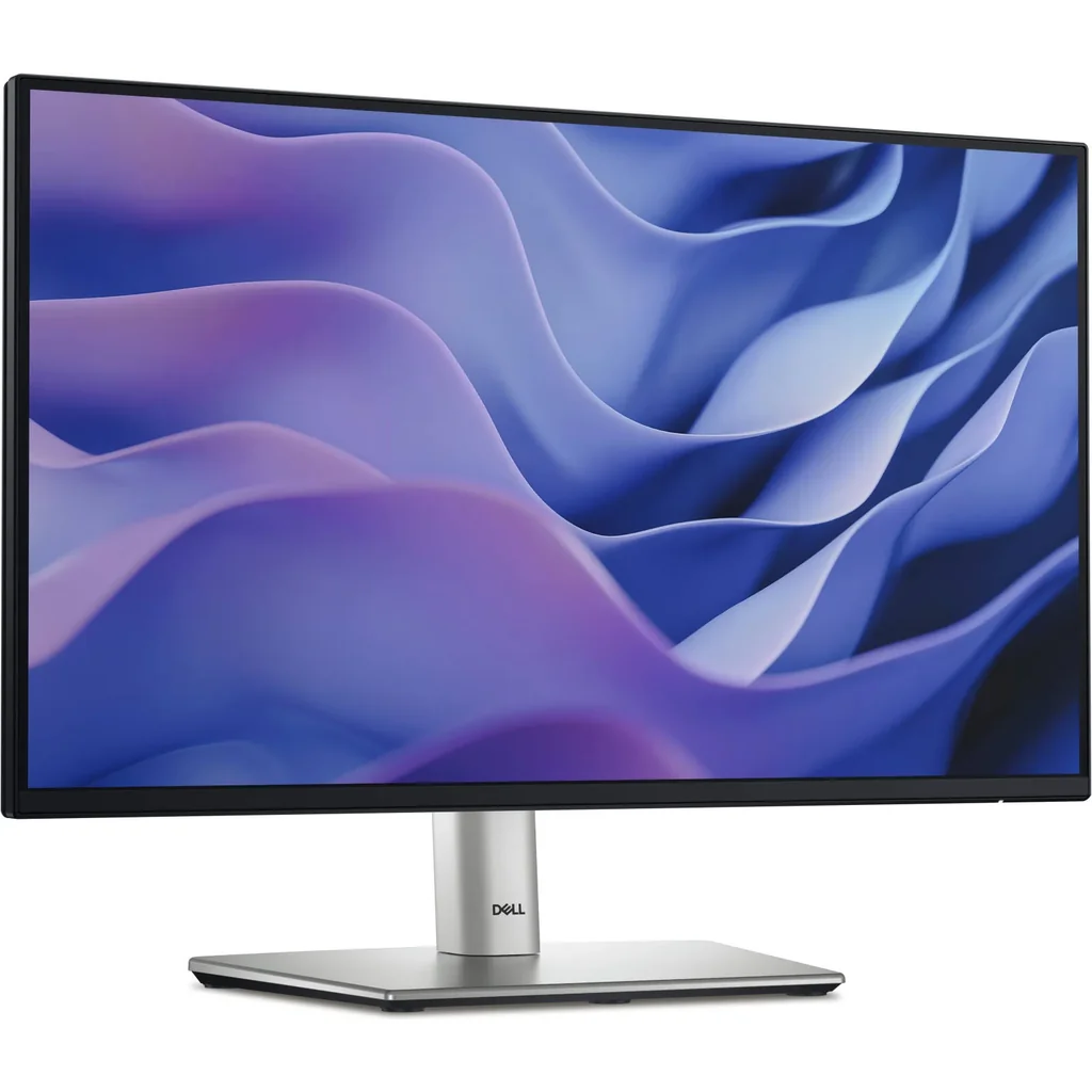 Dell P2225H Monitor, 22" FHD IPS Display, 100Hz Refresh Rate, 5ms (GtG Fast Mode) Response Time, 16.7m Colors Support, 4-Star TUV Eye Comfort, LED Edgelight System, Black / Silver | P2225H - Image 2