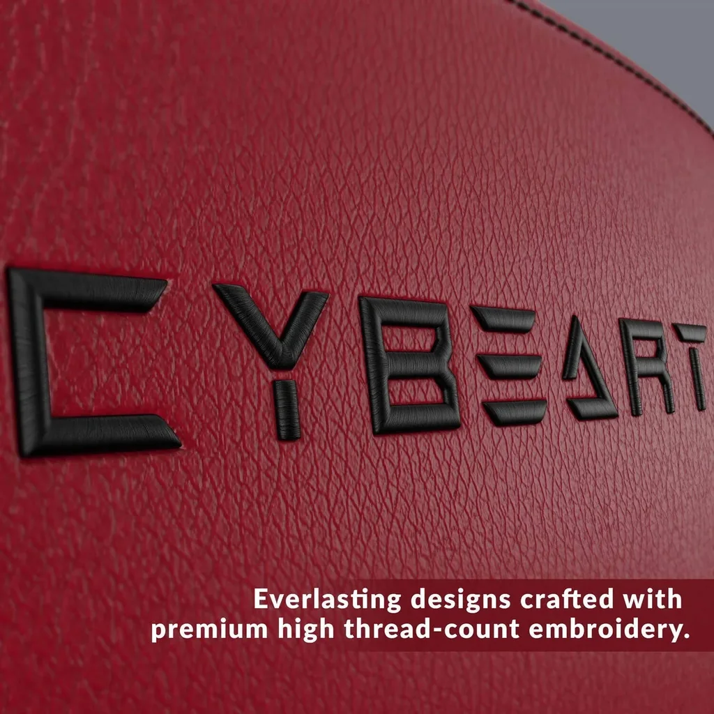 Cybeart Harry Potter Gryffindor Licensed Edition Gaming Chair, Supreme PU Leather, Cold Cured Foam, Adjustable Inbuilt Lumbar Support, 4D ArmRest, MultiTilt Mechanism, 150Kg Max Weight, Red | GRYFFNDR - Image 7